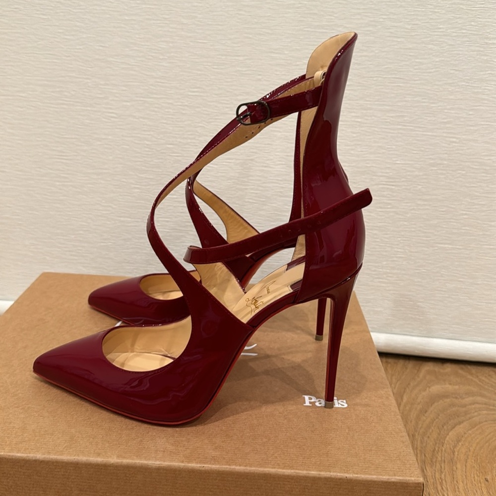 Christian louboutin Marlenarock 100 patent leather pumps - Picture 4 of 17